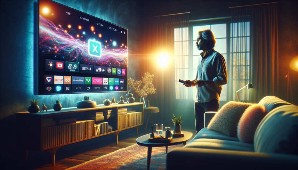 how to setup IPTV app on Smart TV illustration