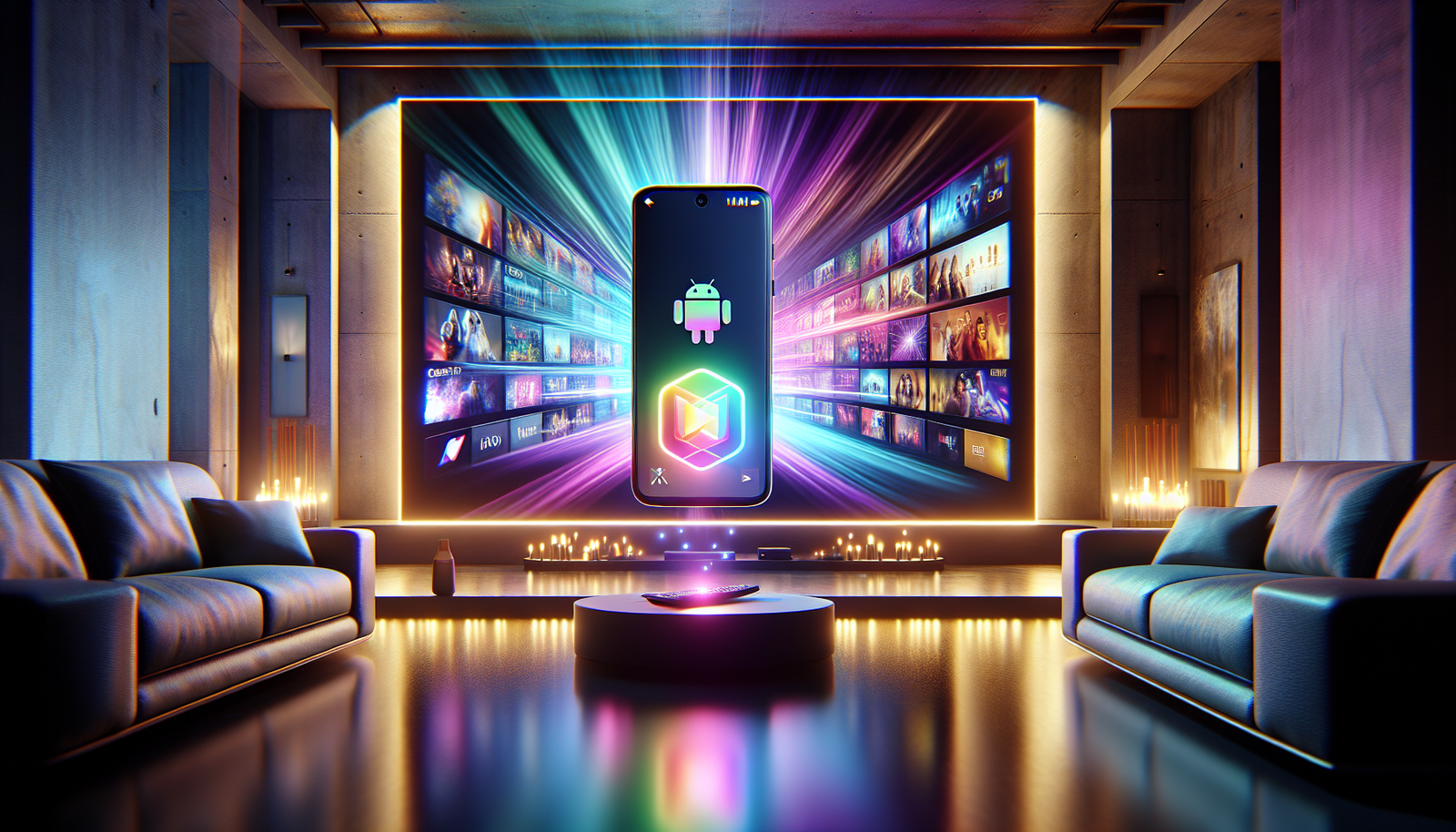 iptv app android​ illustration