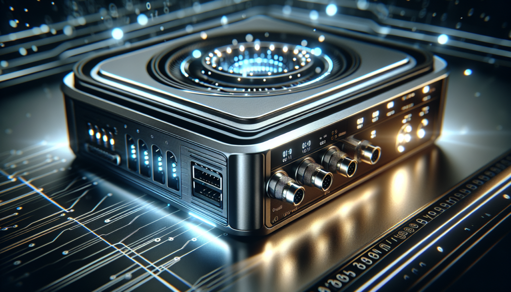 iptv encoder box illustration