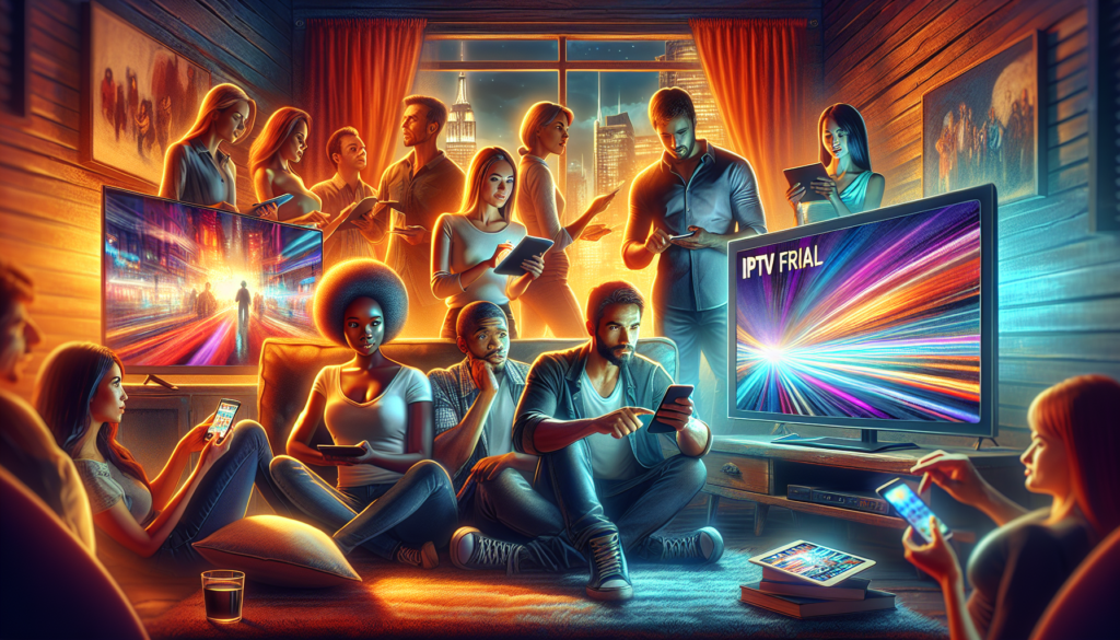 iptv free trial​ illustration