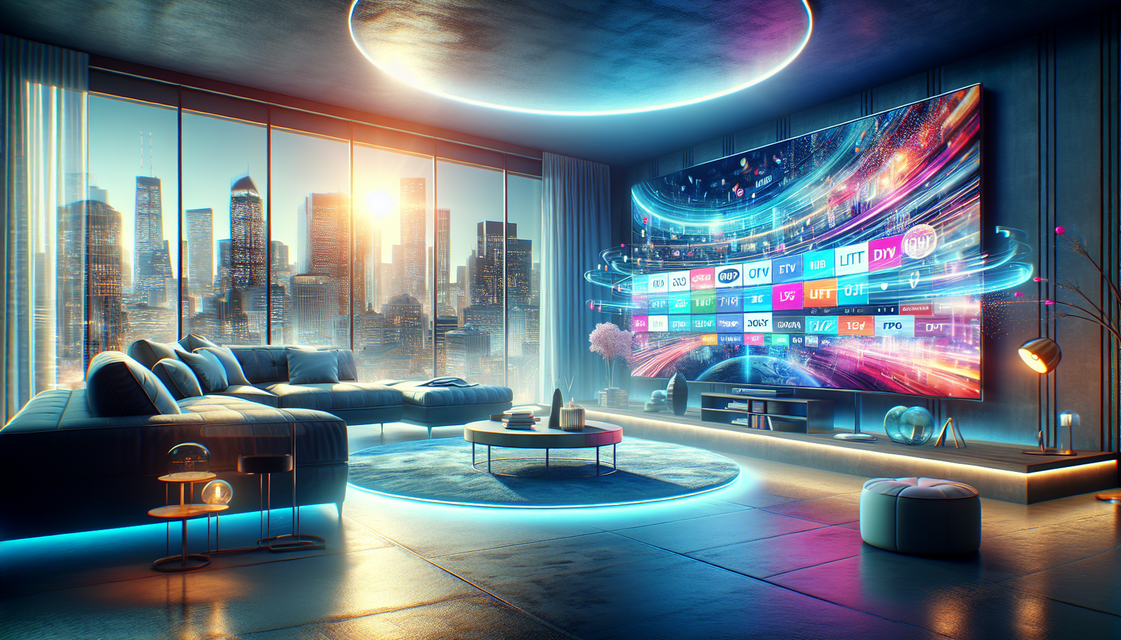 iptv in usa illustration