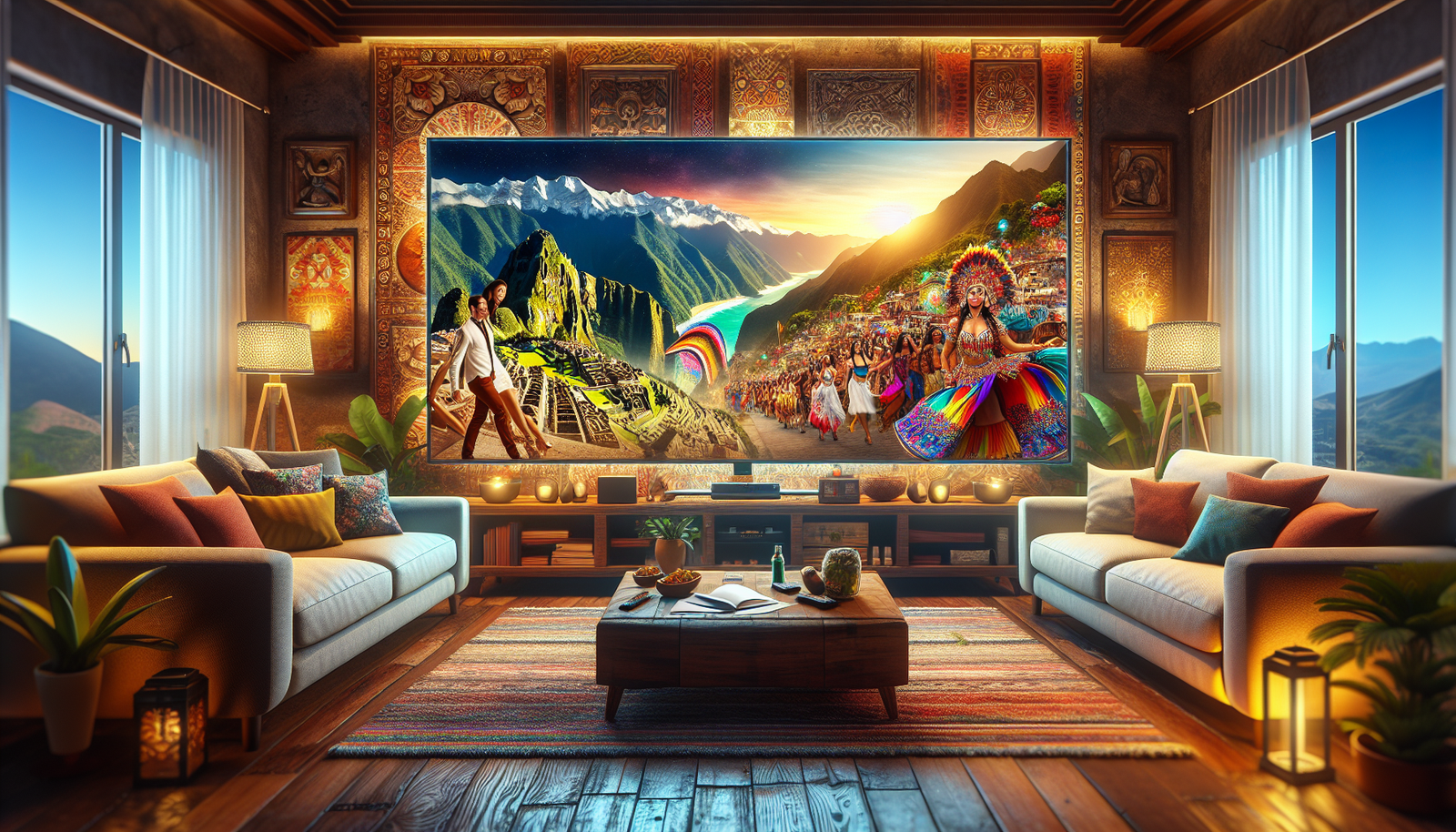 iptv latino illustration