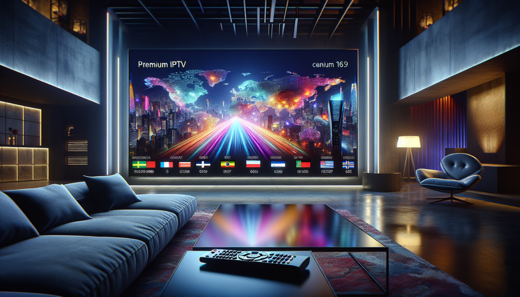 iptv premium illustration