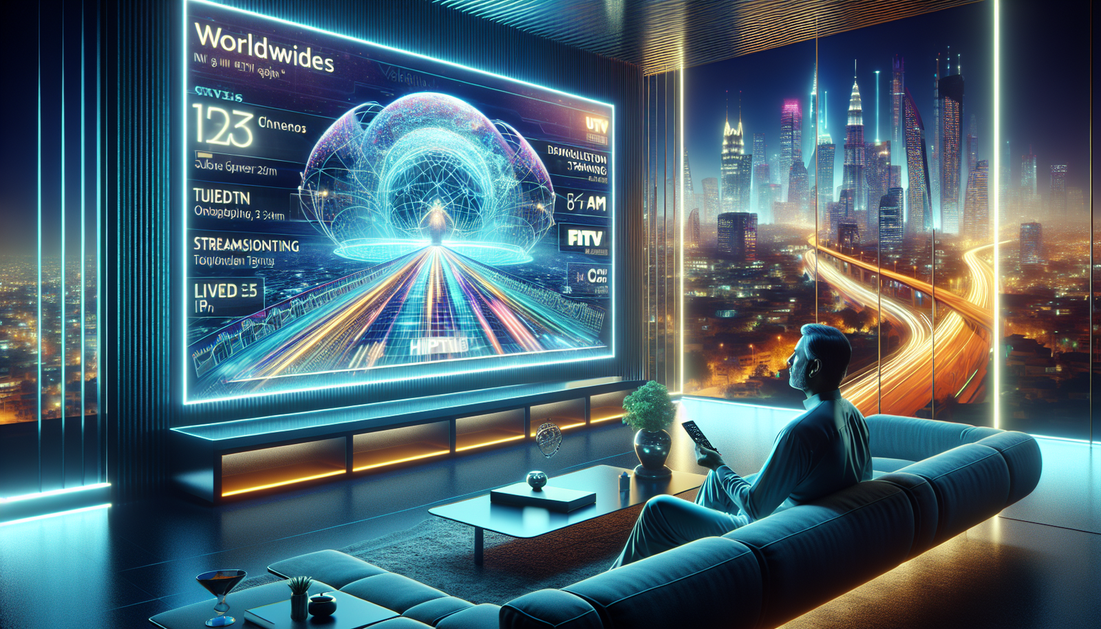 iptv service illustration