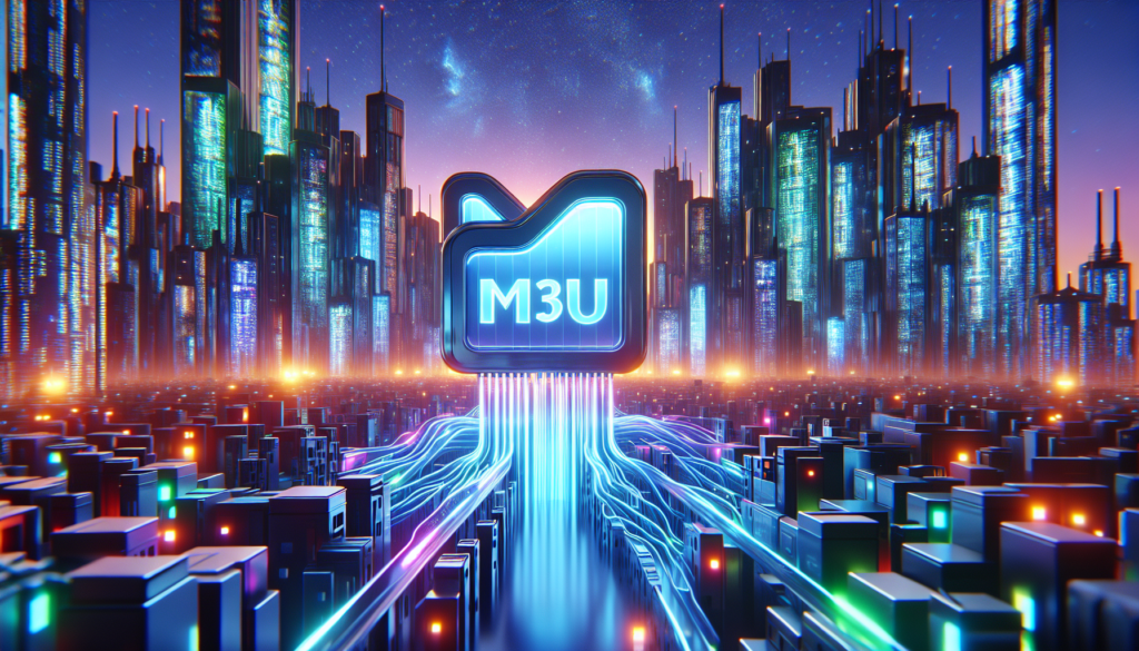 m3u files illustration