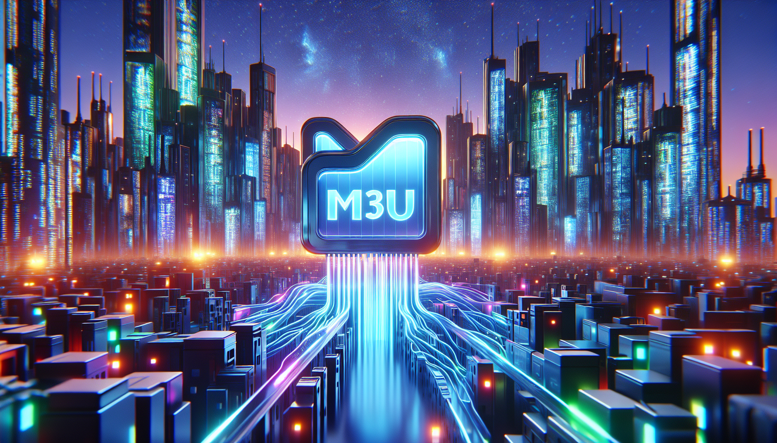 m3u files illustration