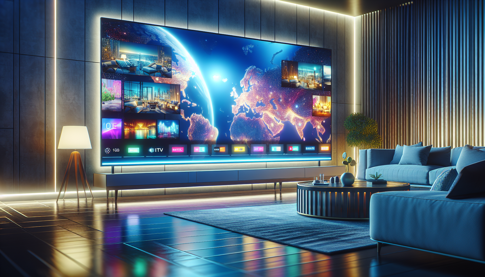 subscribe to iptv service illustration